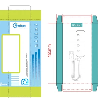 Charger packaging design Charger packaging design