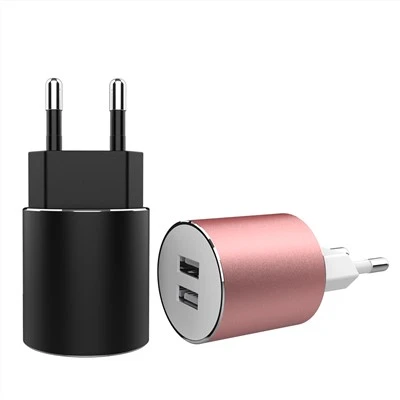 2017 5v 2.1a Wandladegerät USB Dual Ports Zubehör Mobil
