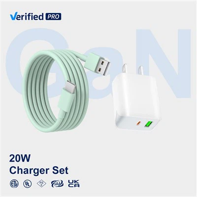 20W Telefonladegerät Set